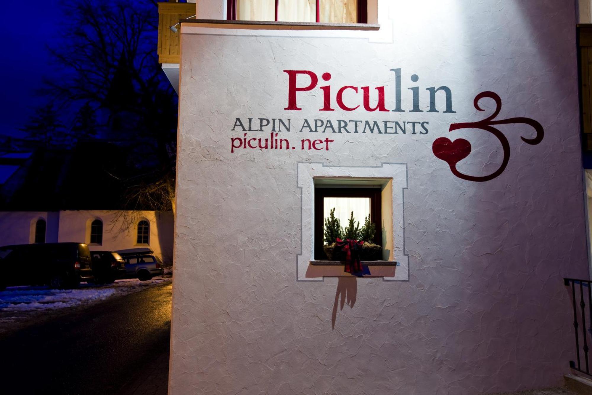 Piculin Alpin Apartments Сан Мартино ин Бадия Екстериор снимка