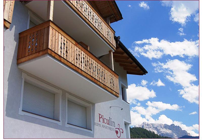 Piculin Alpin Apartments Сан Мартино ин Бадия Екстериор снимка