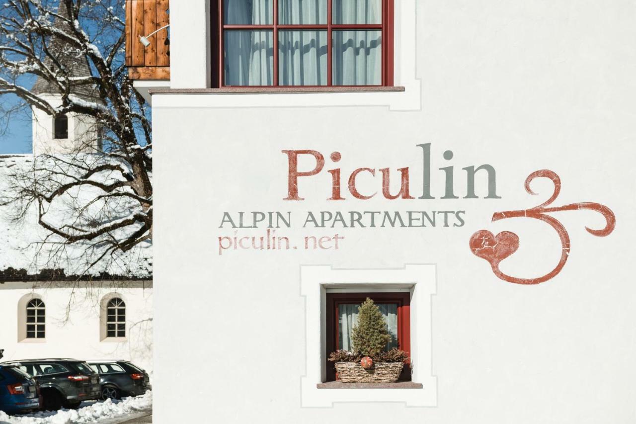 Piculin Alpin Apartments Сан Мартино ин Бадия Екстериор снимка