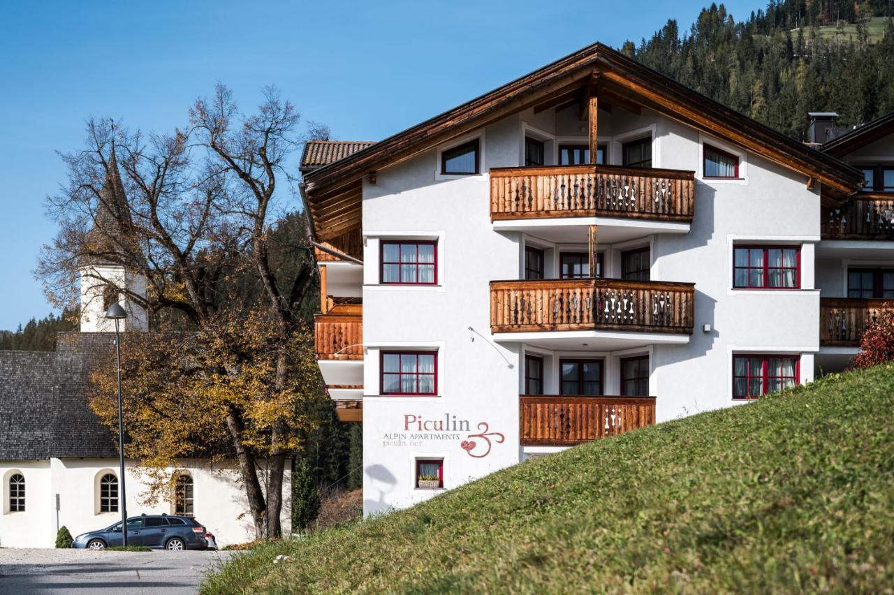 Piculin Alpin Apartments Сан Мартино ин Бадия Екстериор снимка